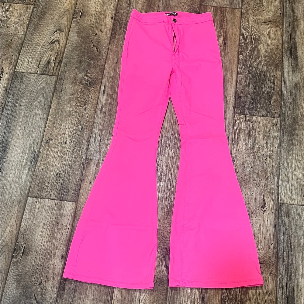 Western Hot Pink Women’s Bell Bottoms